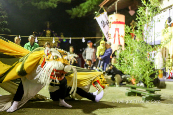 釜石祭り　虎舞