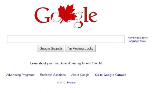 Google Canada day.JPG